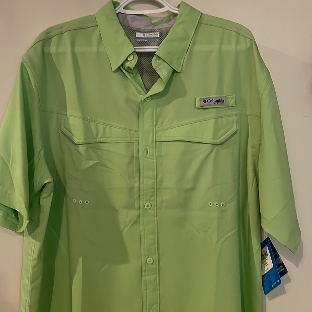 Columbia men’s short sleeve fishing shirt